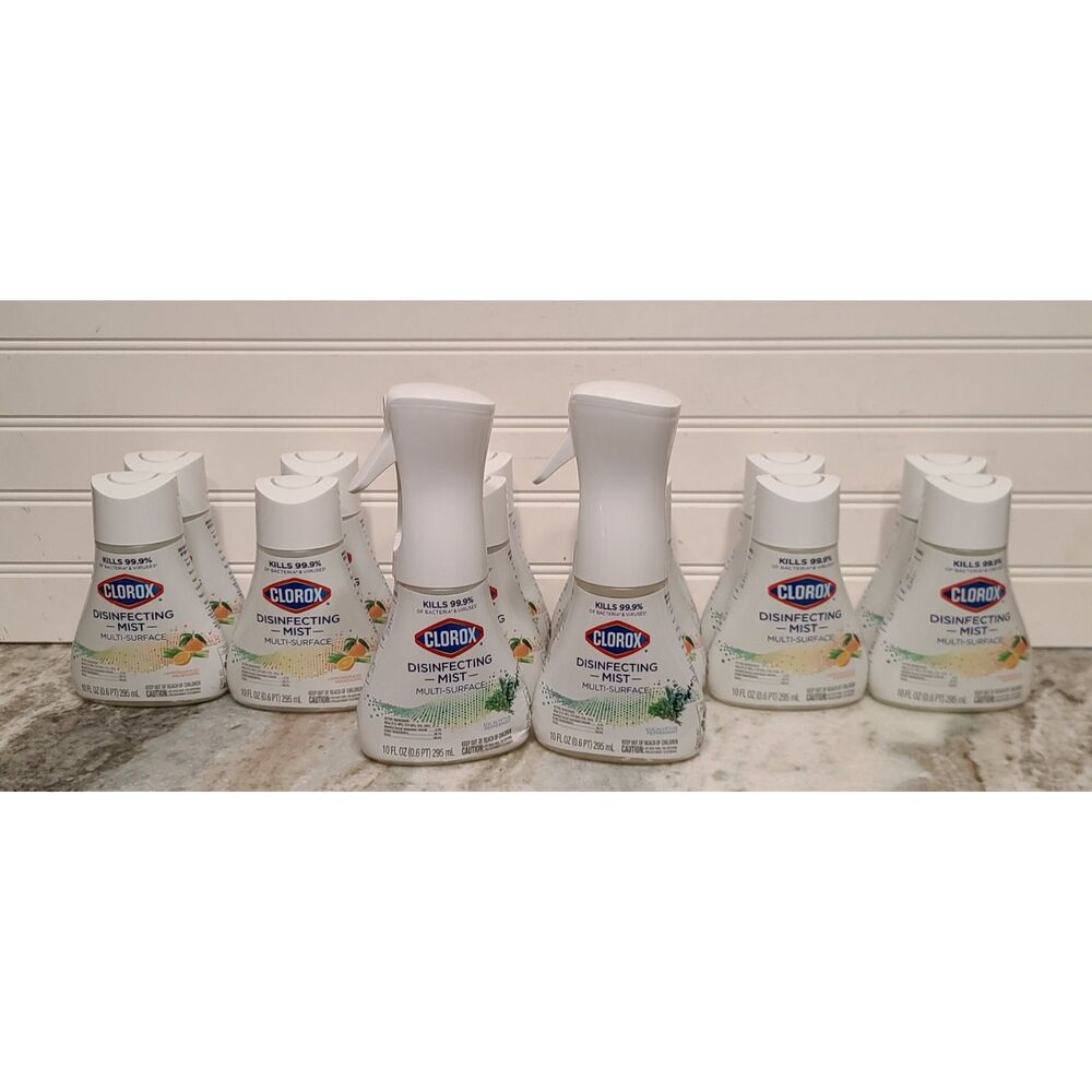 Clorox Disinfecting Mist Multi Surface 14 Total 2 Sprays and 12 Refills